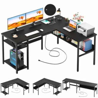 Unikito Reversible L Shaped Desk