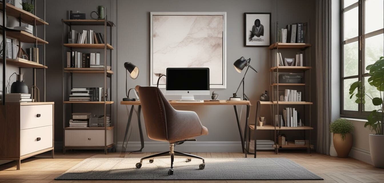 Home office setup
