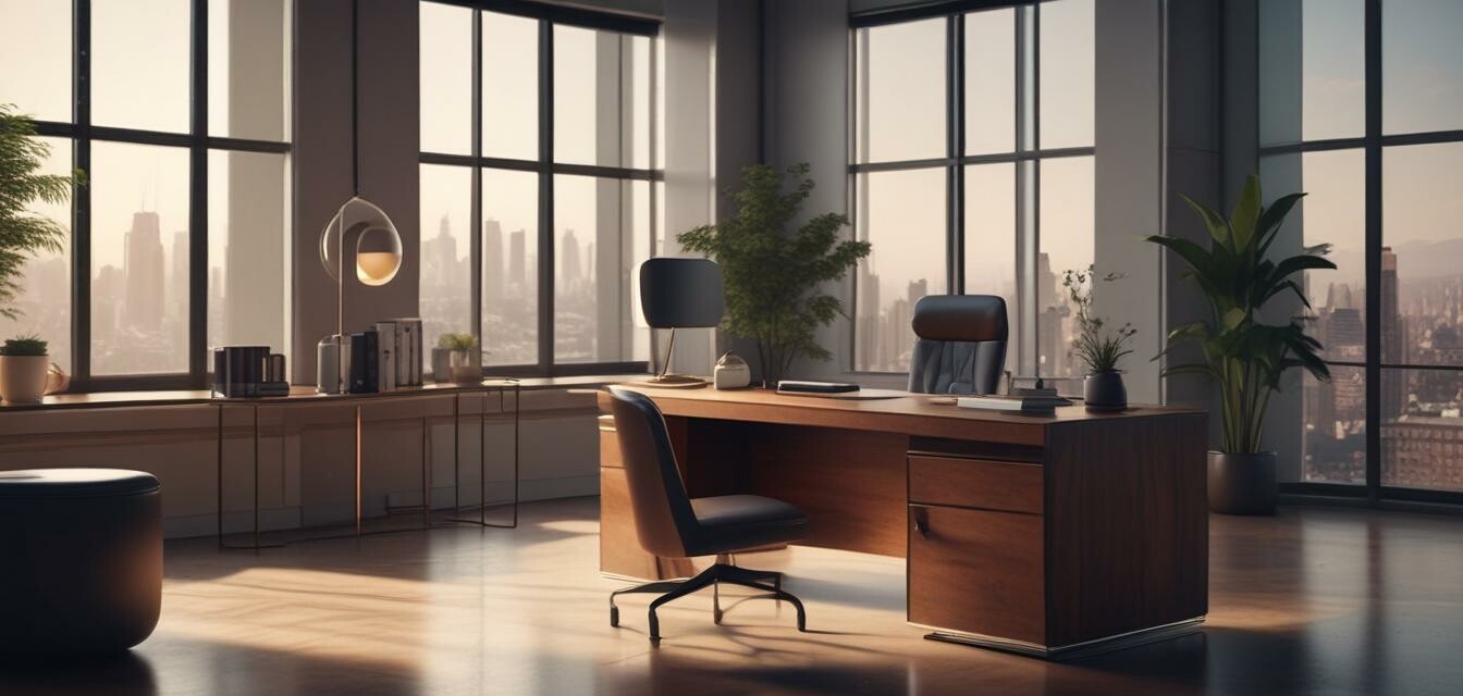 Luxury office desk