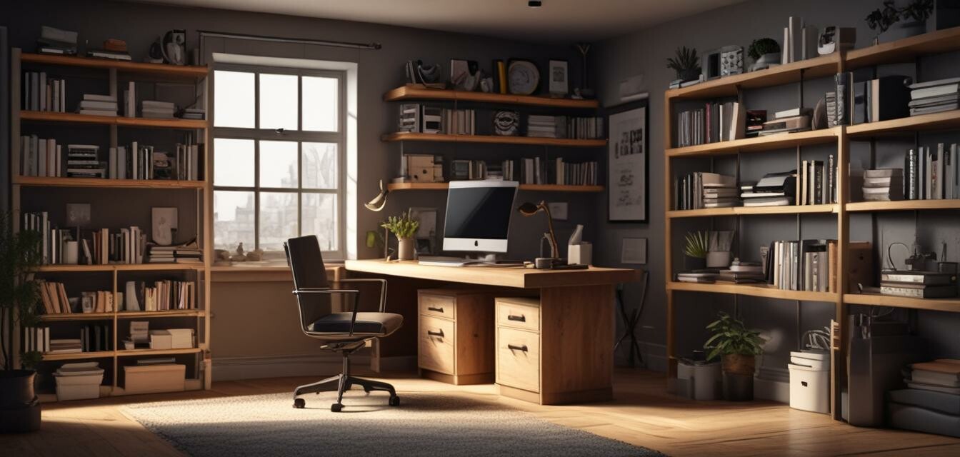 Organized home office