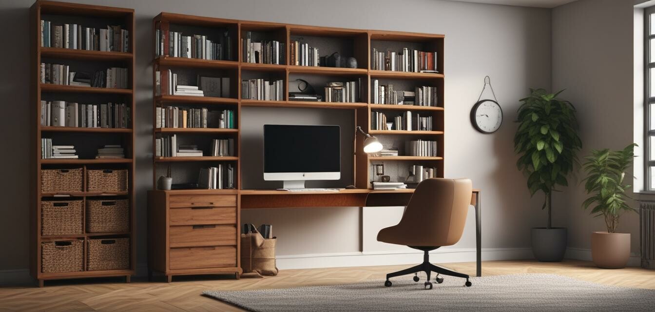 Vertical storage bookcase